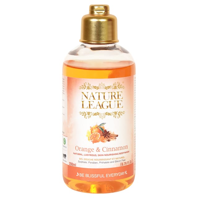 Nature League Orange & Cinnamon Body wash 200 ml