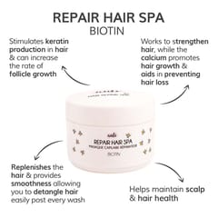 Auli Hair Repair Spa Damage Repair Deep Conditioning Frizz Control Hair Recovery Shiny Texture Hair Spa for All Hair Types - 200gm