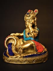 Brass Laddu Gopal Murti (5")