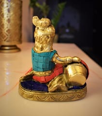 Brass Laddu Gopal Murti (5")