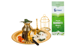 Mayur Puja Agarbatti (Jasmin, 4pc Pack)