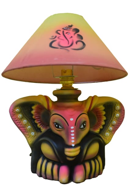 Terracotta Butterfly Ganesh Lamp Shade