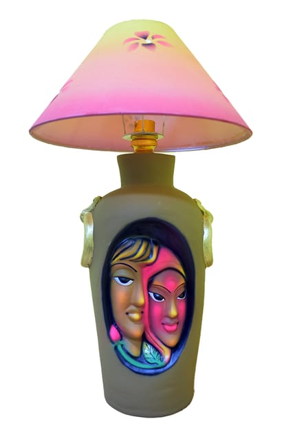 Terracotta Couple Lamp Shade