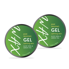 Post Wax Gel with Green Tea for After Waxing Hydration | Men & Women Combo Pack - 50 Gm Each