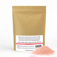 Natural Himalayan Pink Salt for Bath Time Skin Treatment and Muscle Pain Relief Fortified with 84 Rich Minerals Course Grade Untreated