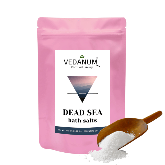 Ultra Premium Bath Salt Mix Fortified with Goodness of Dead Sea Minerals, Himalayan Pink Salt, and Epsom Salt and Ayurvedic Herbs
