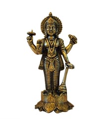 Brass Vishnu Idol (7.5 inch)