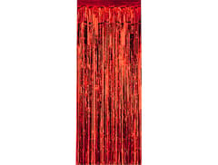 Foil Fringe Back Curtain for party decor (Pack of 2)