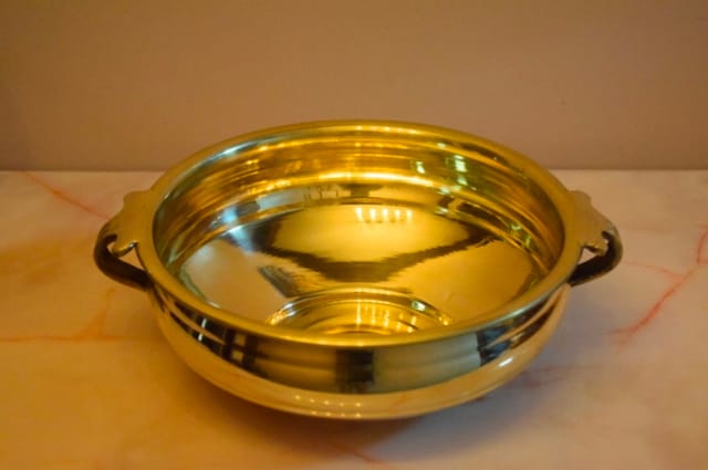 Brass Urli (8 inch) - 4