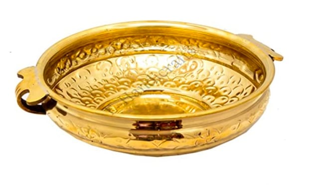 Brass Urli (8 inch) - 5